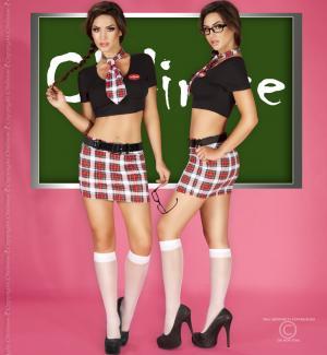 CHILIROSE: 7pcs schoolgirl costume.