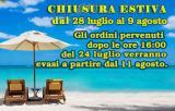 CHIUSURA ESTIVA