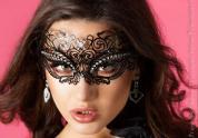 CHILIROSE: maschera filigranata con strass. Mod. 3706