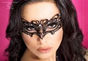 CHILIROSE: maschera filigranata con strass. Mod. 3753