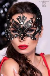 Maschera filigranata con strass. Mod. 4325