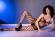 Catsuit ricamata effetto body.