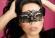CHILIROSE: maschera filigranata con strass. Mod. 3754