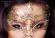 CHILIROSE: maschera filigranata con strass. Mod. 3805
