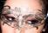 CHILIROSE: maschera filigranata con strass. Mod. 3809