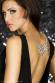 CHILIROSE: miniabito con gioiello e parure. Rosso