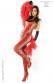 CHILIROSE: catsuit leopardata rossa.