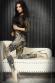 Leggings fantasia animalier beige/nero.