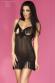CHILIROSE: chemise senza coppe con frange e ciondolo.