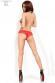 Slip alla brasiliana in pizzo. Rosso