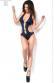 Body maculato con anelli. Blu.