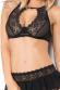 CHILIROSE: intimo set 3 pezzi. Nero.