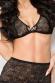 CHILIROSE: set 3 pezzi in microrete e pizzo.