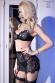 CHILIROSE: completo intimo 3 pezzi in pizzo.