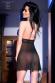 CHILIROSE: babydoll in tulle e pizzo con fiocco.