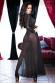 CHILIROSE: vestaglia in tulle con inserti in pizzo.