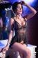 Babydoll in pizzo e tulle con tanga.