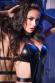 Body nero in similpelle con collarino.