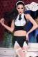 Costume domestica con calze e cuffia. 7 pezzi
