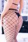 Collants neri a rete larga, 1 classico e 1 con lurex. 2 Paia.