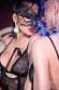 Maschera filigranata con strass. Mod. 4326