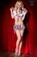 Costume scolaretta sexy 5 pz.