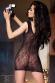 CHILIROSE: Chemise a rete lavorata con motivi in pizzo.