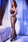 CHILIROSE: bodystocking con motivi floreali.