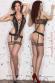 Lingerie: the body. Nero.