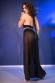 Set 3 pezzi in tulle con tanga. Nero