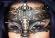 CHILIROSE: maschera filigranata con strass. Mod. 3807